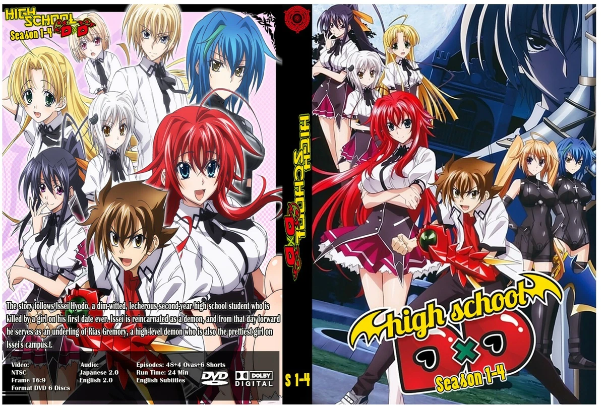 High School DxD Bluray Disc Anime DVD Harem, Shingeki