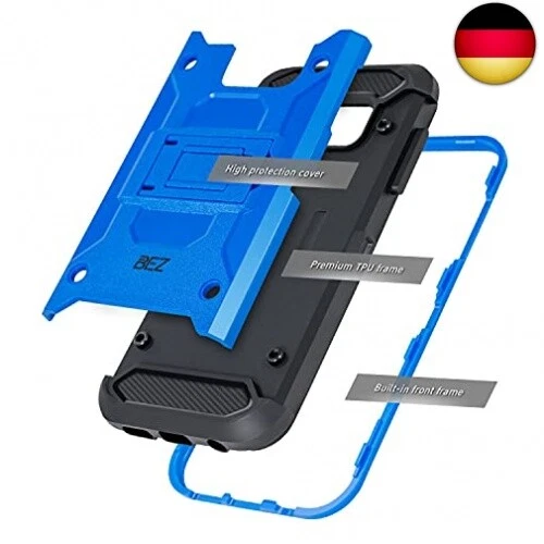 BEZ Hülle für Xcover 4 Hülle, Xcover 4S Hülle, Handy Schutzhülle Outdoor Komp - Bild 4 von 8