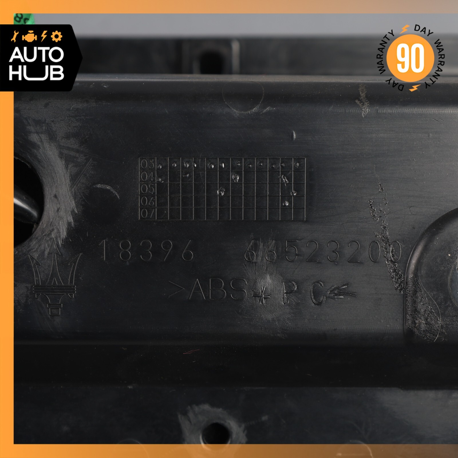 03-13 Maserati Quattroporte S Dash Board Dashboard Glove Box Compartment OEM 79k