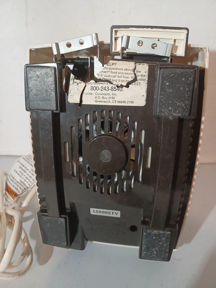 Cuisinart DLC-7 Super Pro Food Processor REPLACEMENT Motor Base Only Tested READ - Image 4 of 4