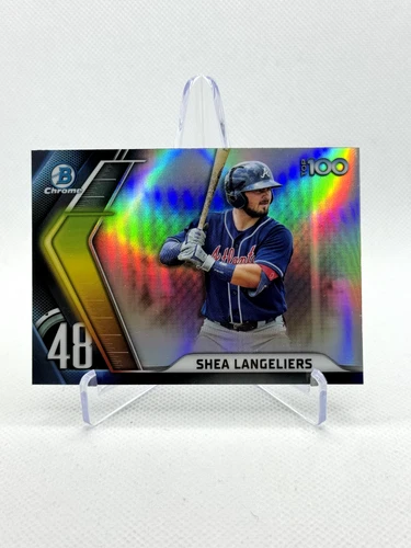 Shea Langeliers 2022 Bowman Chrome Shea Langeliers #BTP-48 Rookie