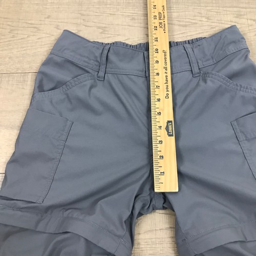 REI Pants Girls Size L Gray Sahara Convertible Hiking Cargo Outdoor Performance - Picture 11 of 14