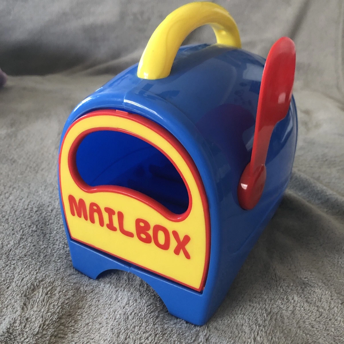 Pretend Play Kids Toy Mailbox Flag Tabletop Lakeshore Flag