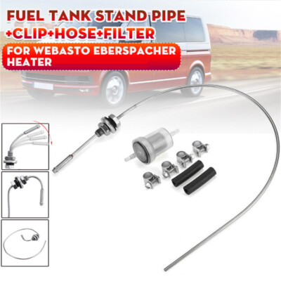 Fuel Tank Standpipe Gas Tank Pipe Clip Hose Tube For Webasto Eberspacher Heater