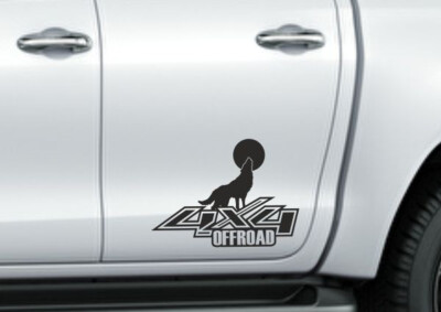 Autoaufkleber Aufkleber AUTO OFFROAD Racing Car 4x4  Rally Wolf ALLRAD 254