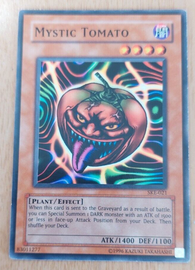 Mystic Tomato SKE-021 YuGiOh card (LP) | eBay