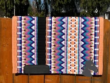 Western Horse Saddle Pad Blanket 100% New-Zealand Wool - Custom Your own Design