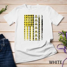 Colorful - Bee Flag Honey Bees Keeper Lover Beekeeping Bee Themed Unisex T-shirt