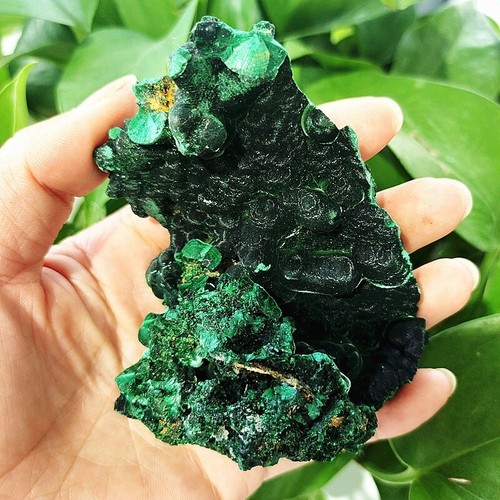 Rough Raw Rock Stone Mineral Natural Specimen Crystal Malachite Rare Gem Green  - Bild 13 von 16