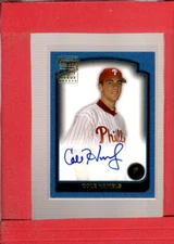 2003 Bowman Signs of the Future #CH Cole Hamels NM-MT Auto ID:62571