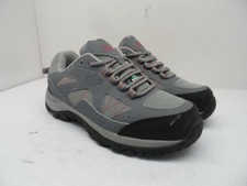 Aggressor Women's Steel Toe SP Safety Athletic Shoes 2501 Grey/Pink Size 8M