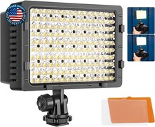 Luz de video LED, c mara port til Photo Light Panel Regulable para c mara DSLR