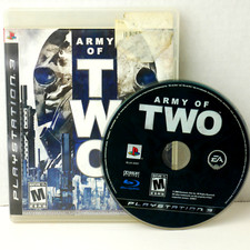 Army of Two EA Sony Playstation 3 PS3 Game And Case PRE-OWNED