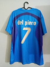 MAGLIA CALCIO ITALIA DEL PIERO TAGLIA XL REPLICA ⚽️ VINTAGE FOOTBALL COME NUOVA