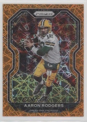 2020 Panini Prizm Lazer Prizm Aaron Rodgers #206 1i1p