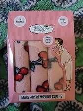 The Vintage Cosmetic Company Makeup Removing Cloths Cherry