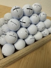50 TaylorMade Distance Plus Used Golf Balls 5A Mint Condition