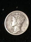 1919-D Mercury Dime Key Date extra Fine You get Coin In My Photos!