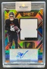 2022 Select Drake London Jumbo Rookie Patch Tie Dye Prizm Auto RC #11/25 Falcons