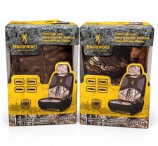 Browning Signature Automotive Truck Lowback Seat Covers 2-pack Camo Safe Seam Browning Signature Automotive Truck Lowback Seat Covers 2-pack Camo Safe Seam