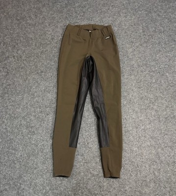 Kerrits Riding Leggings Women's Medium Brown Full Seat Breeches Equestrian Tight