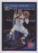 2018-19 Panini Donruss Optic Purple Prizm Reggie Jackson #110 ky7
