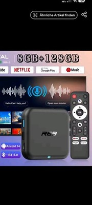 Android TVBox 8gb 128gb mit Vavoo kool Netflix Prime v. Sprachen   WWM