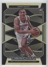 2019-20 Panini Obsidian Electric Etch Yellow 3/10 Darius Bazley #165 0b3