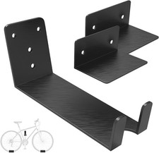 Bike Pedal Hanger Wall Mount,Heavy Duty Horizontal Rack for Garage... 
