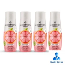 SodaStream Pink Grapefruit Zero Drink Mix 14.9 fl oz/4pk 440g