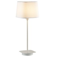 Weiß Moderne Skandinavisch Tischlampe Nachtlampe 1X60W/E27 IP20 40X18X47 [Cm]
