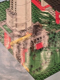 Original instructions LEGO Creator 4999 - Vesta's windmill, some dirty