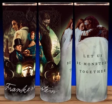 Frankenstein - Let Us Be Monsters Together - Del Toro Cup Mug Tumbler 20oz