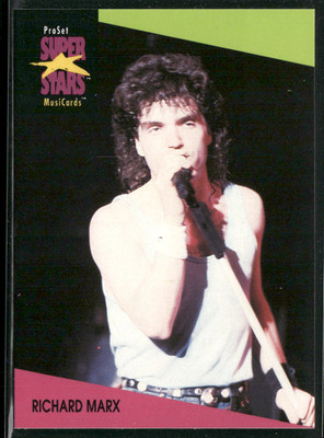 1991 Pro Set SuperStars MusiCards #72 Richard Marx