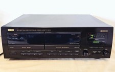 RCA SCT-550 Stereo Deck Dolby BNR double cassette, pitch control, high speed