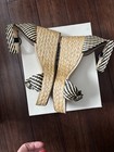 On 34th Women's Nihari Knot Wedge Sandals nwt — photo 3