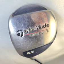 Vintage TaylorMade Driver LH Mens 8.5 Black Titanium 300 Ti Tour S-90