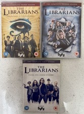 The Librarians - The Complete Season  s 1,2 And 3 DVD Region 2 Wyle TV Series