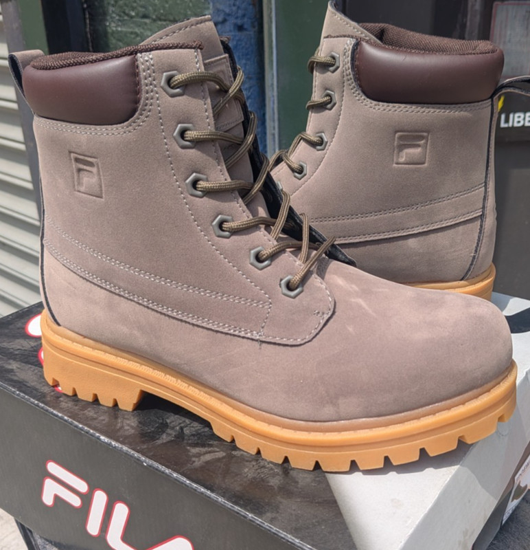 FILA Edgewater Men's size 7 Boots Brown/Espresso/Gum New Vintage