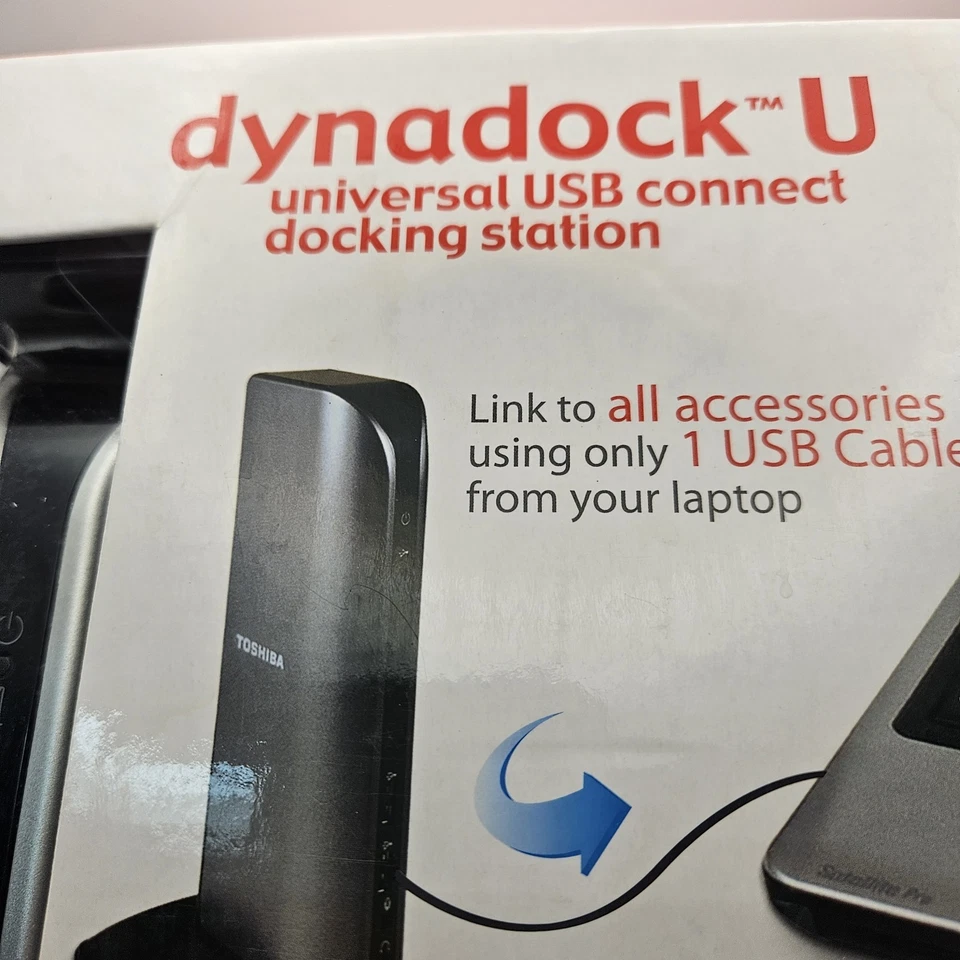 Toshiba Dynadock U Universal USB Docking Station PA3575U-1PRP 保修和延长保修  — 第 2/4 张图片