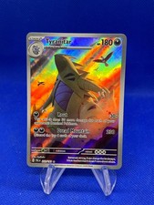 Pokemon SV02 Paldea Evolved Tyranitar 222/193 Illustration Rare IR LP PRINT LINE on eBay
