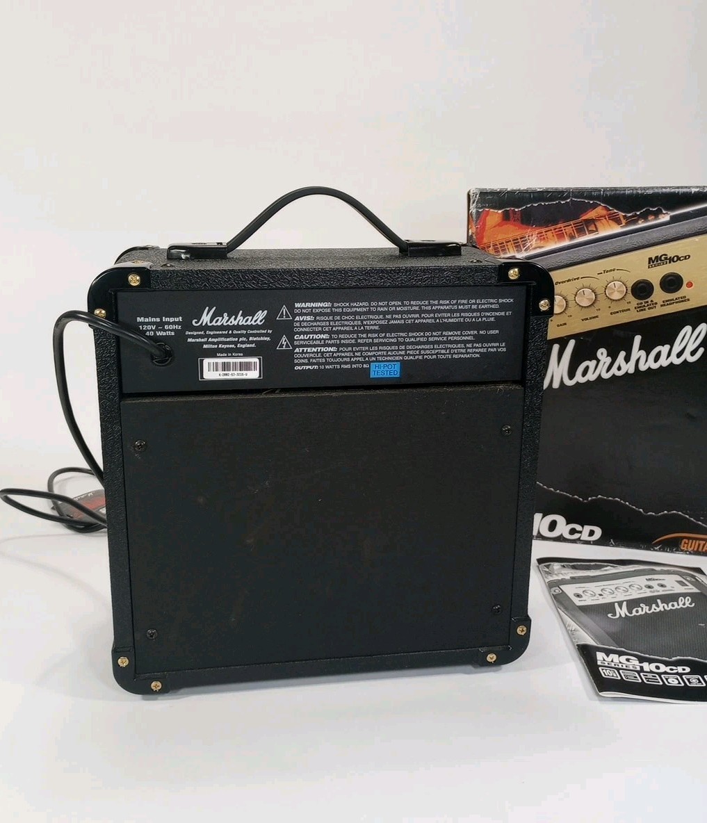 Marshall MG10CD Series Practice Guitar Amp 40 Watt Amplifier for