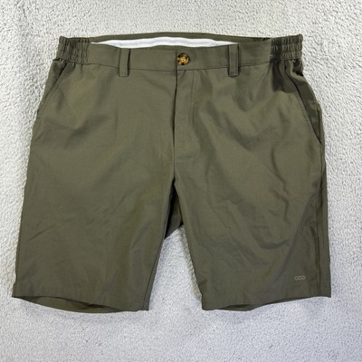 33000 Ft Shorts Mens 36 Large Green Lightweight Quick Dry Stretch Hiking Trail