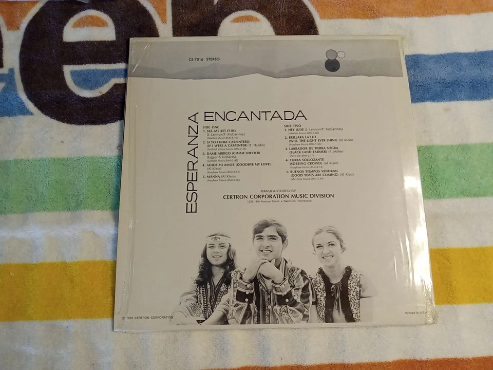 ESPERANZA ENCANTADA Rolling Stones THE BEATLES COVERS Latin Folk Rock RARE Foto 2 de 4