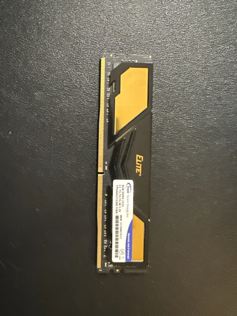 25+ Team Group DDR4 SDRAM 8 GB Total Capacity Memory (RAM) for
