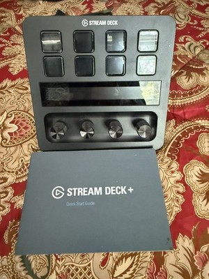 Elgato Stream Deck + Audio Mixer-Customizable LCD keys, Touch Strip, & Dials