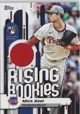 2025 Topps Update Series MICK ABEL Rising Rookies -PHILADELPHIA 