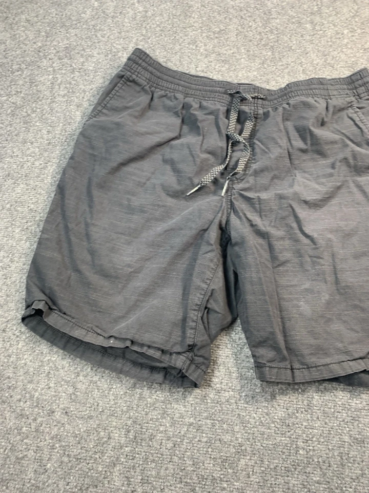 Pantalones Cortos Vans Para Hombre XL Negros Cintura Elástica Cordón Bolsillos Playa Foto 2 de 4