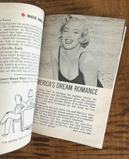 TEMPO 1953 Marilyn Monroe & Joe DiMaggio Pocket Magazine