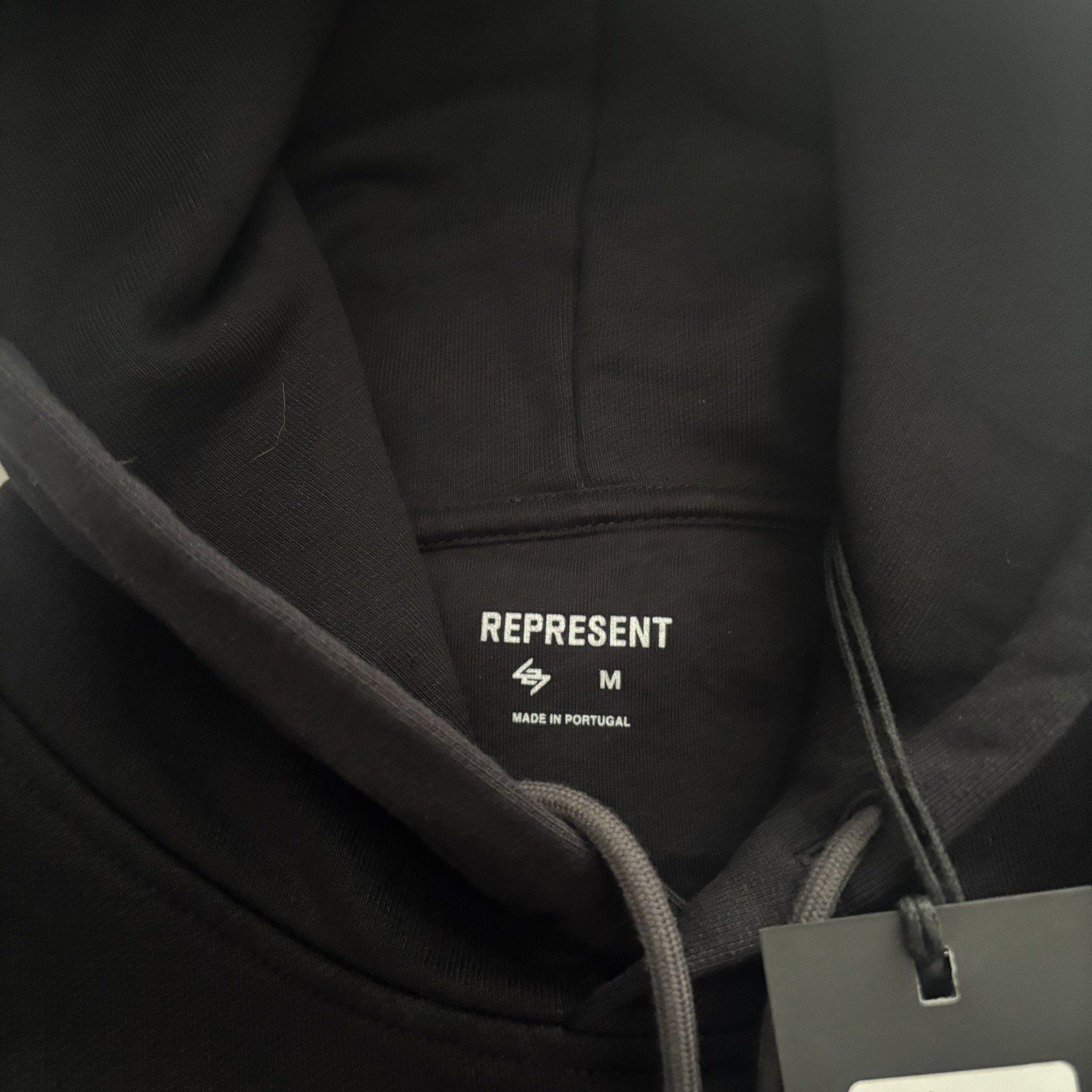REPRESENT 247 Oversized Hoodie Brand New Size Medium Black 🚀 image 4